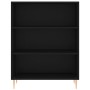 Aparador alto madera de ingeniería negro 69,5x32,5x180 cm de vidaXL, Aparadores - Ref: Foro24-3189558, Precio: 126,28 €, Desc...