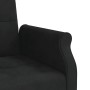 Sofá cama con cojines terciopelo negro de vidaXL, Sofás - Ref: Foro24-351861, Precio: 300,21 €, Descuento: %