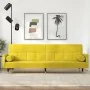 Schlafsofa mit gelben Samtkissen von vidaXL, Sofas - Ref: Foro24-351862, Preis: 308,31 €, Rabatt: %