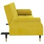 Schlafsofa mit gelben Samtkissen von vidaXL, Sofas - Ref: Foro24-351862, Preis: 308,31 €, Rabatt: %