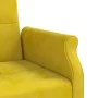 Schlafsofa mit gelben Samtkissen von vidaXL, Sofas - Ref: Foro24-351862, Preis: 308,31 €, Rabatt: %
