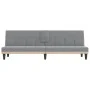 Sofá cama con portavasos tela gris claro de vidaXL, Sofás - Ref: Foro24-351863, Precio: 275,49 €, Descuento: %