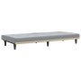 Sofá cama con portavasos tela gris claro de vidaXL, Sofás - Ref: Foro24-351863, Precio: 280,74 €, Descuento: %