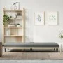 Sofá cama con portavasos tela gris oscuro de vidaXL, Sofás - Ref: Foro24-351864, Precio: 275,49 €, Descuento: %