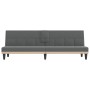 Sofá cama con portavasos tela gris oscuro de vidaXL, Sofás - Ref: Foro24-351864, Precio: 280,74 €, Descuento: %