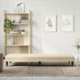 Cream fabric sofa bed with cup holder by vidaXL, Sofas - Ref: Foro24-351866, Price: 275,49 €, Discount: %