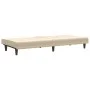 Cream fabric sofa bed with cup holder by vidaXL, Sofas - Ref: Foro24-351866, Price: 275,49 €, Discount: %