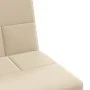 Cream fabric sofa bed with cup holder by vidaXL, Sofas - Ref: Foro24-351866, Price: 275,49 €, Discount: %