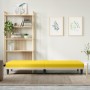 Sofá cama con portavasos tela amarillo claro de vidaXL, Sofás - Ref: Foro24-351867, Precio: 280,74 €, Descuento: %