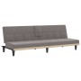 Sofá cama con portavasos tela gris taupé de vidaXL, Sofás - Ref: Foro24-351868, Precio: 280,74 €, Descuento: %