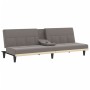 Sofá cama con portavasos tela gris taupé de vidaXL, Sofás - Ref: Foro24-351868, Precio: 280,74 €, Descuento: %