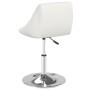 Sillas de comedor 4 unidades cuero sintético blanco de vidaXL, Sillas de comedor - Ref: Foro24-3088635, Precio: 237,21 €, Des...