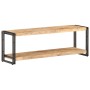 Mueble para TV de madera maciza de mango rugosa 120x30x40 cm de vidaXL, Muebles TV - Ref: Foro24-320679, Precio: 142,89 €, De...