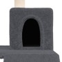 Rascador para gatos con postes de sisal gris oscuro 82 cm de vidaXL, Mobiliario para gatos - Ref: Foro24-171665, Precio: 43,6...