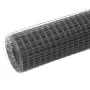 Steel chicken wire with gray PVC coating 10x1.5 m by vidaXL, fence panels - Ref: Foro24-143651, Price: 46,29 €, Discount: %