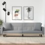 Sofá cama con cojines tela gris claro de vidaXL, Sofás - Ref: Foro24-351875, Precio: 299,40 €, Descuento: %