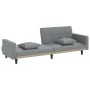 Schlafsofa mit Kissen, helles graues Stoff von vidaXL, Sofas - Ref: Foro24-351875, Preis: 293,82 €, Rabatt: %