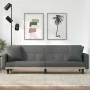 Sofá cama con cojines tela gris oscuro de vidaXL, Sofás - Ref: Foro24-351876, Precio: 294,62 €, Descuento: %
