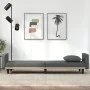 Sofá cama con cojines tela gris oscuro de vidaXL, Sofás - Ref: Foro24-351876, Precio: 294,62 €, Descuento: %