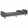 Sofa bed with dark gray fabric cushions by vidaXL, Sofas - Ref: Foro24-351876, Price: 294,62 €, Discount: %