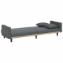 Sofá cama con cojines tela gris oscuro de vidaXL, Sofás - Ref: Foro24-351876, Precio: 298,24 €, Descuento: %