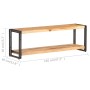 Mueble para TV madera maciza de acacia 120x30x40 cm de vidaXL, Muebles TV - Ref: Foro24-320680, Precio: 138,17 €, Descuento: %
