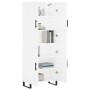 Aparador alto madera contrachapada blanco 69,5x34x180 cm de vidaXL, Aparadores - Ref: Foro24-3195699, Precio: 154,64 €, Descu...