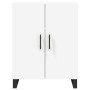 Aparador alto madera contrachapada blanco 69,5x34x180 cm de vidaXL, Aparadores - Ref: Foro24-3195699, Precio: 154,64 €, Descu...