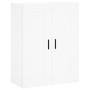 Armarios de pared 2 uds madera de ingeniería blanco de vidaXL, Aparadores - Ref: Foro24-3198033, Precio: 146,00 €, Descuento: %