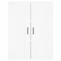 Armarios de pared 2 uds madera de ingeniería blanco de vidaXL, Aparadores - Ref: Foro24-3198033, Precio: 146,00 €, Descuento: %