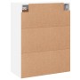Armarios de pared 2 uds madera de ingeniería blanco de vidaXL, Aparadores - Ref: Foro24-3198033, Precio: 146,00 €, Descuento: %