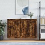Armarios de pared 2 uds madera de ingeniería roble ahumado de vidaXL, Aparadores - Ref: Foro24-3198038, Precio: 131,04 €, Des...