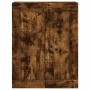 Armarios de pared 2 uds madera de ingeniería roble ahumado de vidaXL, Aparadores - Ref: Foro24-3198038, Precio: 131,04 €, Des...