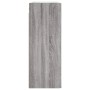 Armarios de pared 2 uds madera de ingeniería gris Sonoma de vidaXL, Aparadores - Ref: Foro24-3198039, Precio: 128,47 €, Descu...