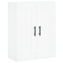 Armarios de pared 2 uds madera de ingeniería blanco de vidaXL, Aparadores - Ref: Foro24-3198041, Precio: 140,40 €, Descuento: %