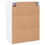 Armarios de pared 2 uds madera de ingeniería blanco de vidaXL, Aparadores - Ref: Foro24-3198041, Precio: 140,40 €, Descuento: %