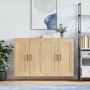 Armarios de pared 2 uds madera de ingeniería roble Sonoma de vidaXL, Aparadores - Ref: Foro24-3198044, Precio: 139,57 €, Desc...