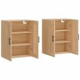 Armarios de pared 2 uds madera de ingeniería roble Sonoma de vidaXL, Aparadores - Ref: Foro24-3198044, Precio: 139,57 €, Desc...