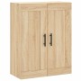 Armarios de pared 2 uds madera de ingeniería roble Sonoma de vidaXL, Aparadores - Ref: Foro24-3198044, Precio: 139,57 €, Desc...