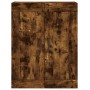 Armarios de pared 2 uds madera de ingeniería roble ahumado de vidaXL, Aparadores - Ref: Foro24-3198046, Precio: 125,54 €, Des...