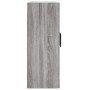 Armarios de pared 2 uds madera de ingeniería gris Sonoma de vidaXL, Aparadores - Ref: Foro24-3198047, Precio: 128,78 €, Descu...