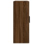 Armarios de pared 2 uds madera de ingeniería marrón roble de vidaXL, Aparadores - Ref: Foro24-3198048, Precio: 130,09 €, Desc...