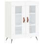 Aparador alto madera contrachapada blanco 69,5x34x180 cm de vidaXL, Aparadores - Ref: Foro24-3198249, Precio: 159,49 €, Descu...