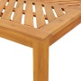 Conjunto de Comedor de Jardín 4 pcs Marrón en Mesas de jardín | Comprar online en Foru.es