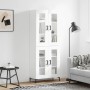 Aparador alto madera contrachapada blanco 69,5x34x180 cm de vidaXL, Aparadores - Ref: Foro24-3198273, Precio: 171,66 €, Descu...