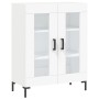 Aparador alto madera contrachapada blanco 69,5x34x180 cm de vidaXL, Aparadores - Ref: Foro24-3198273, Precio: 171,66 €, Descu...