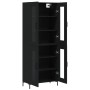 Aparador alto madera contrachapada negro 69,5x34x180 cm de vidaXL, Aparadores - Ref: Foro24-3198274, Precio: 174,16 €, Descue...