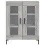 Aparador alto madera contrachapada gris sonoma 69,5x34x180 cm by vidaXL, Sideboards - Ref: Foro24-3198279, Price: 158,86 €, D...