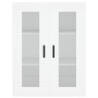 Aparador alto madera contrachapada blanco 69,5x34x180 cm de vidaXL, Aparadores - Ref: Foro24-3198281, Precio: 185,31 €, Descu...