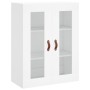 Aparador alto madera contrachapada blanco 69,5x34x180 cm de vidaXL, Aparadores - Ref: Foro24-3198505, Precio: 163,46 €, Descu...
